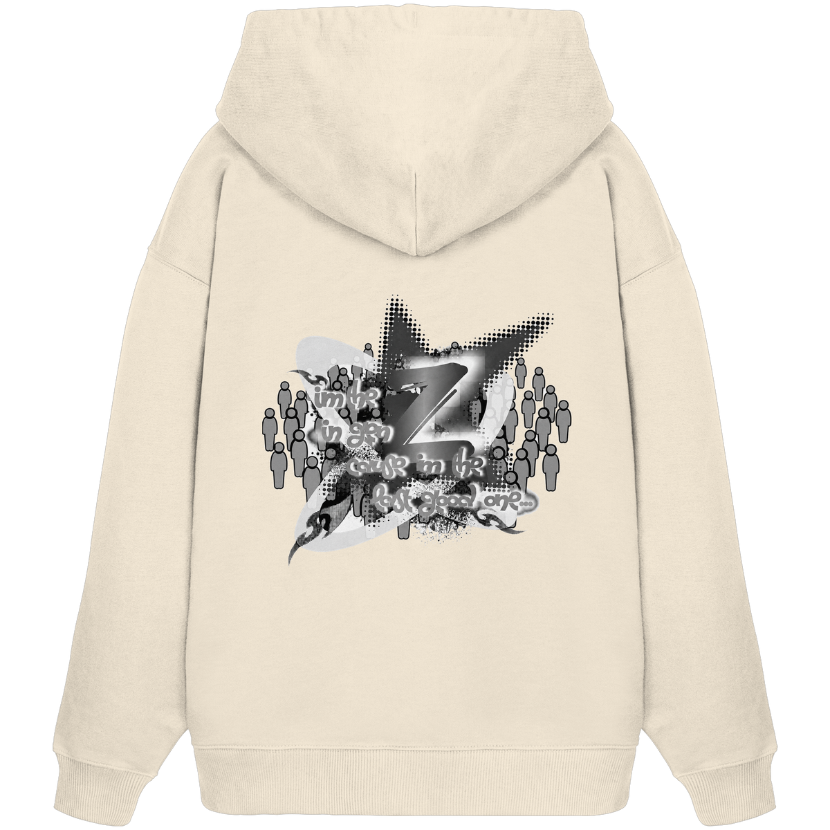 The Rebellion Z BASiC - Organic Oversize Hoodie