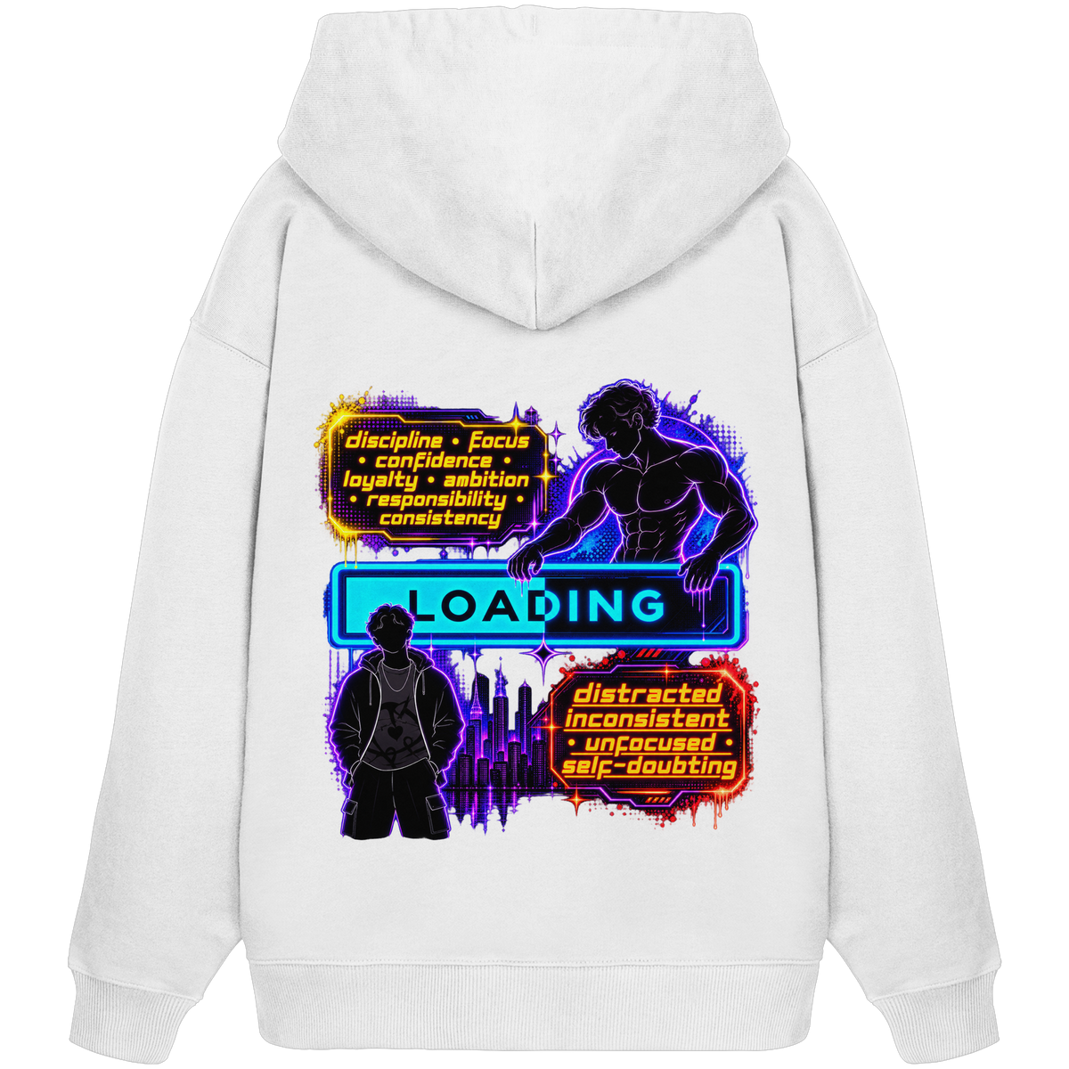 LOADiNG - Organic Oversize Hoodie