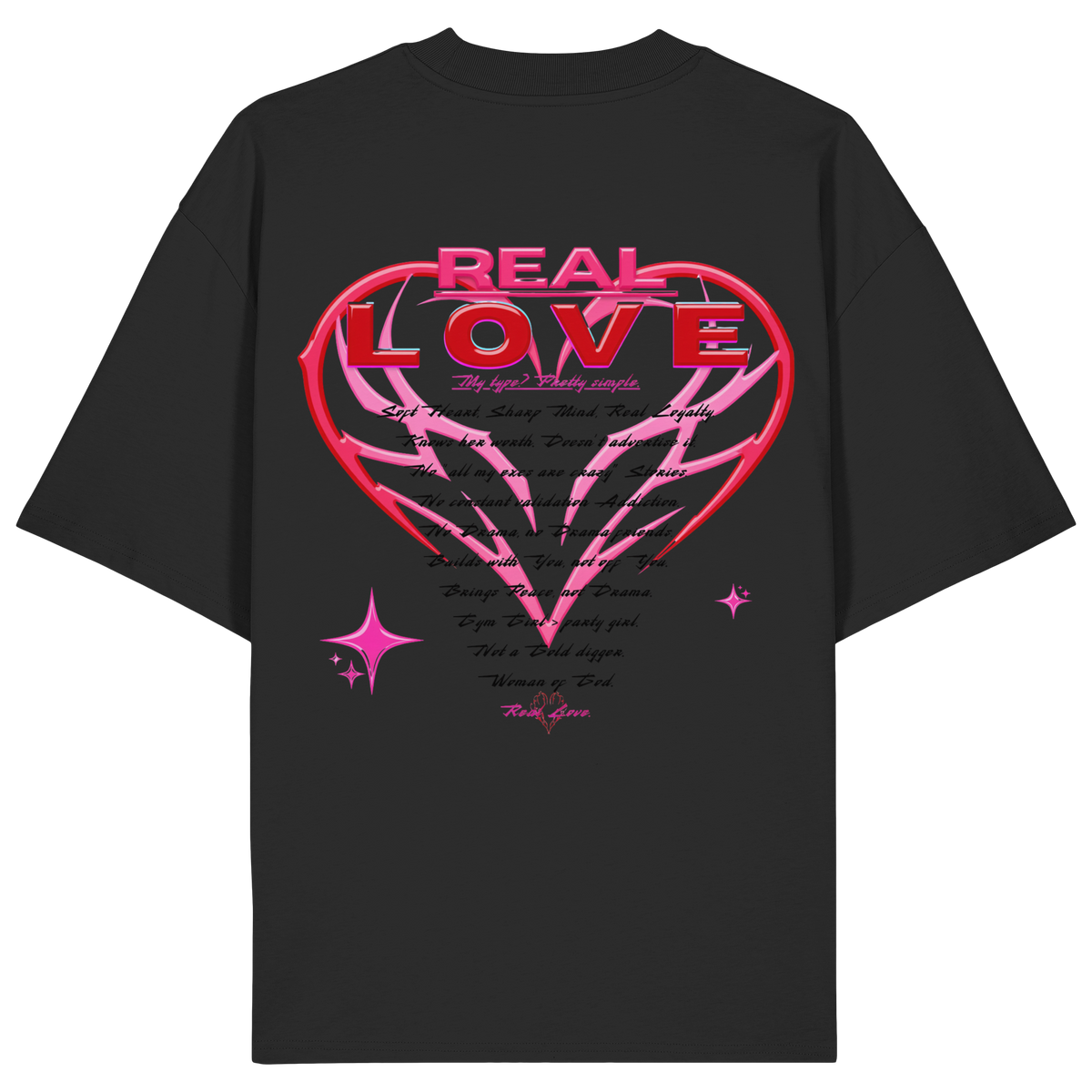 The Real Love - Organic Oversize Shirt