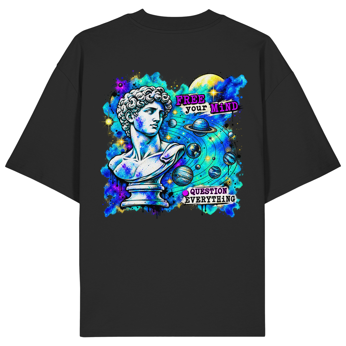 The Philosopher - Organic Oversize Shirt