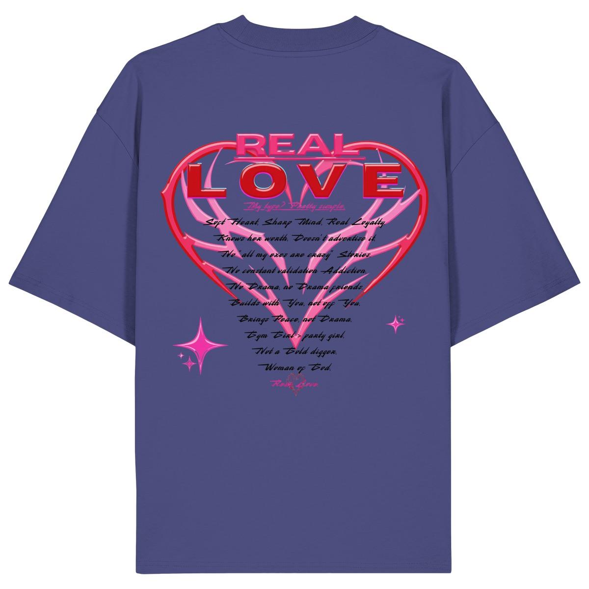 The Real Love - Organic Oversize Shirt