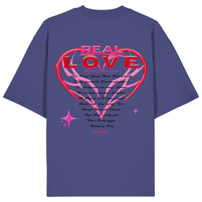 The Real Love - Organic Oversize Shirt