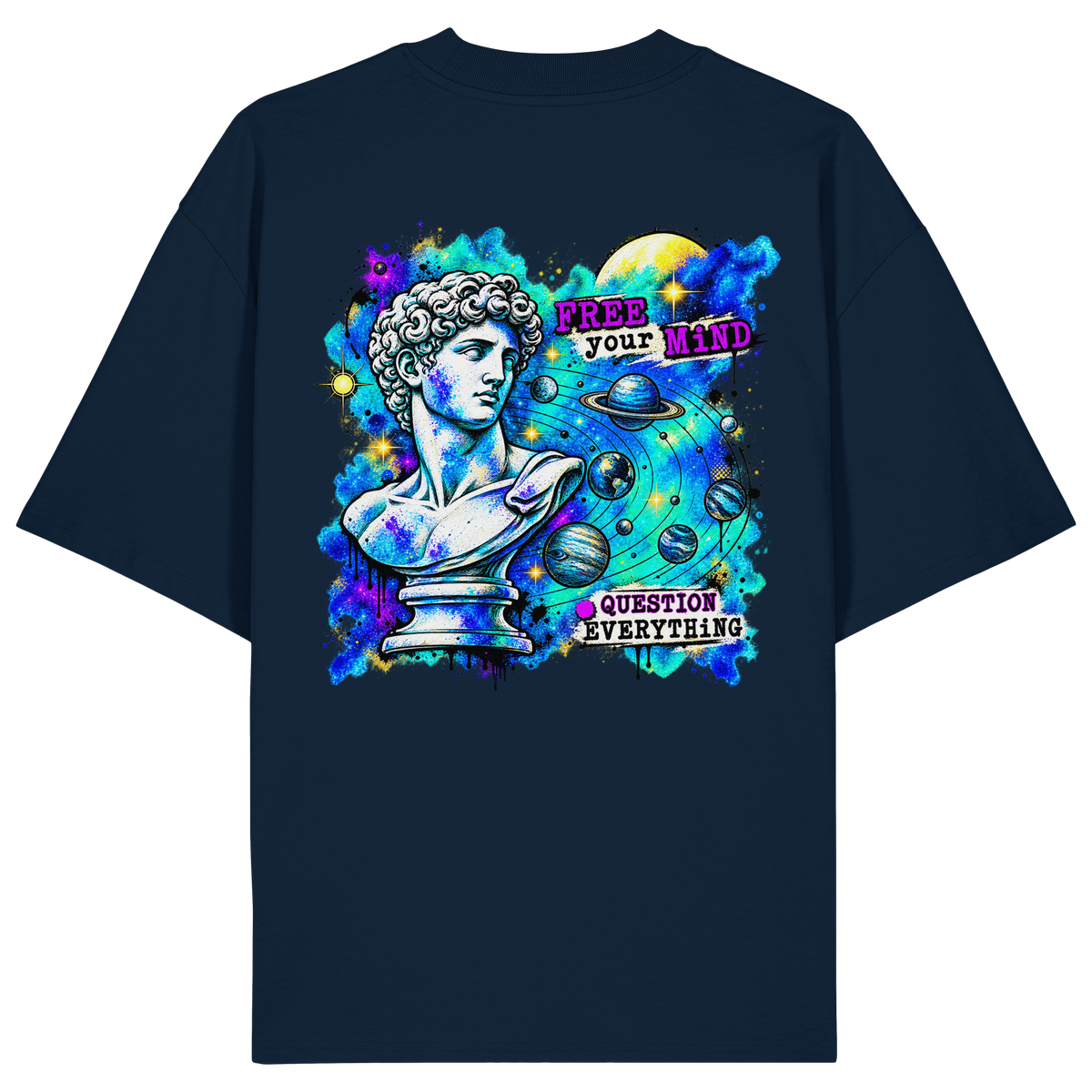 The Philosopher - Organic Oversize Shirt
