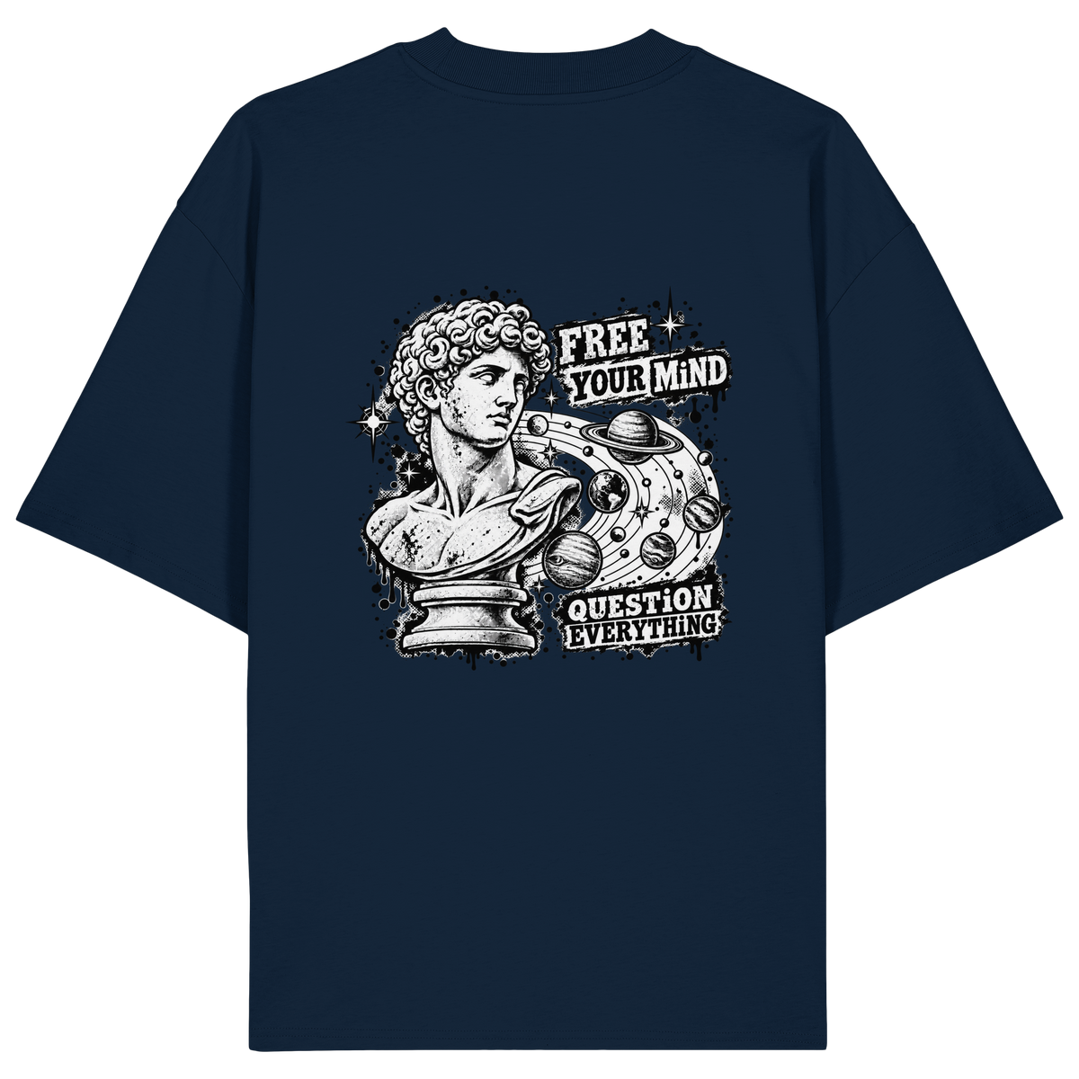 The Philosopher - Organic Oversize Shirt