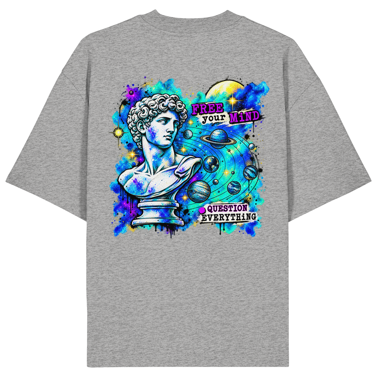 The Philosopher - Organic Oversize Shirt