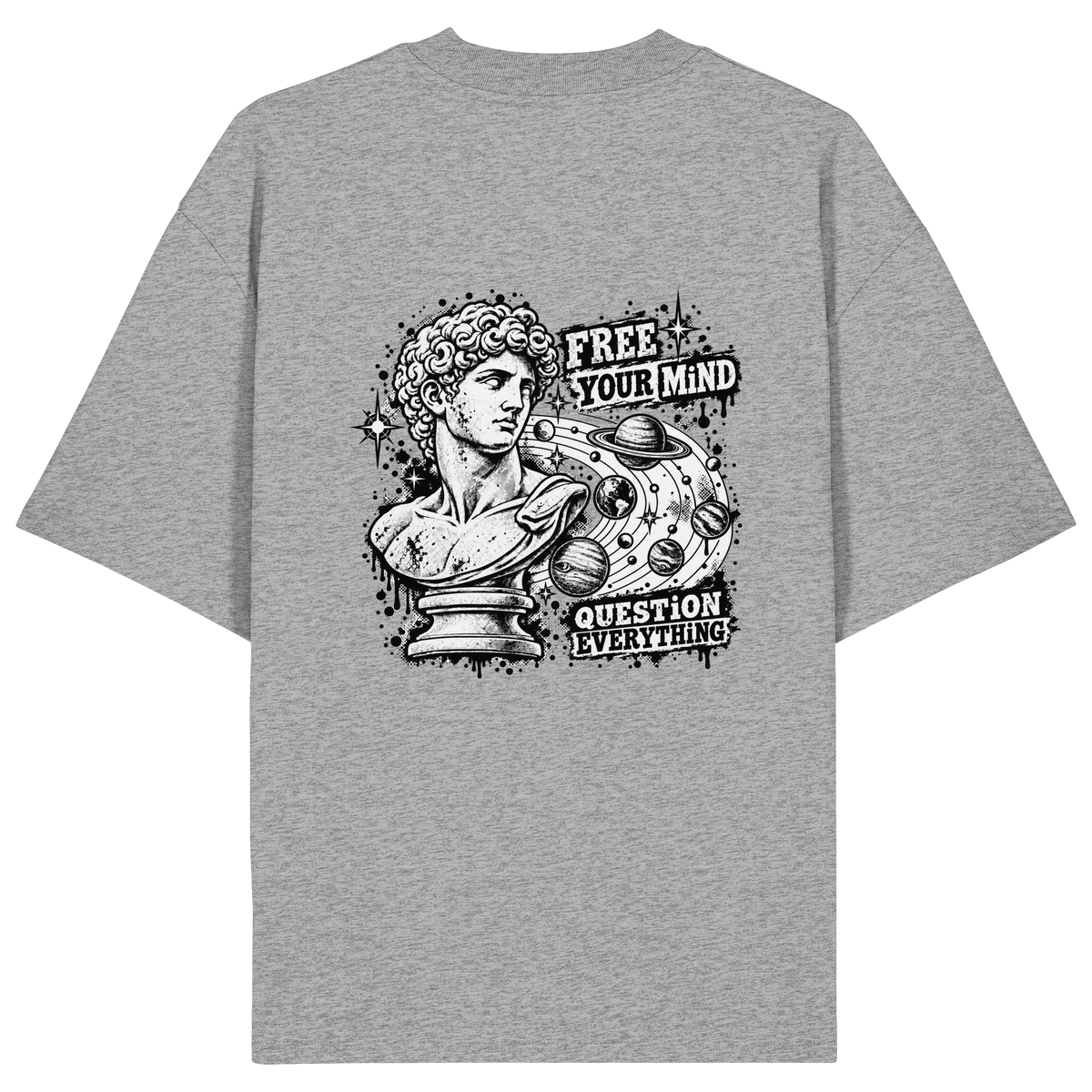 The Philosopher - Organic Oversize Shirt