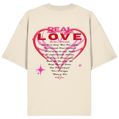 The Real Love - Organic Oversize Shirt