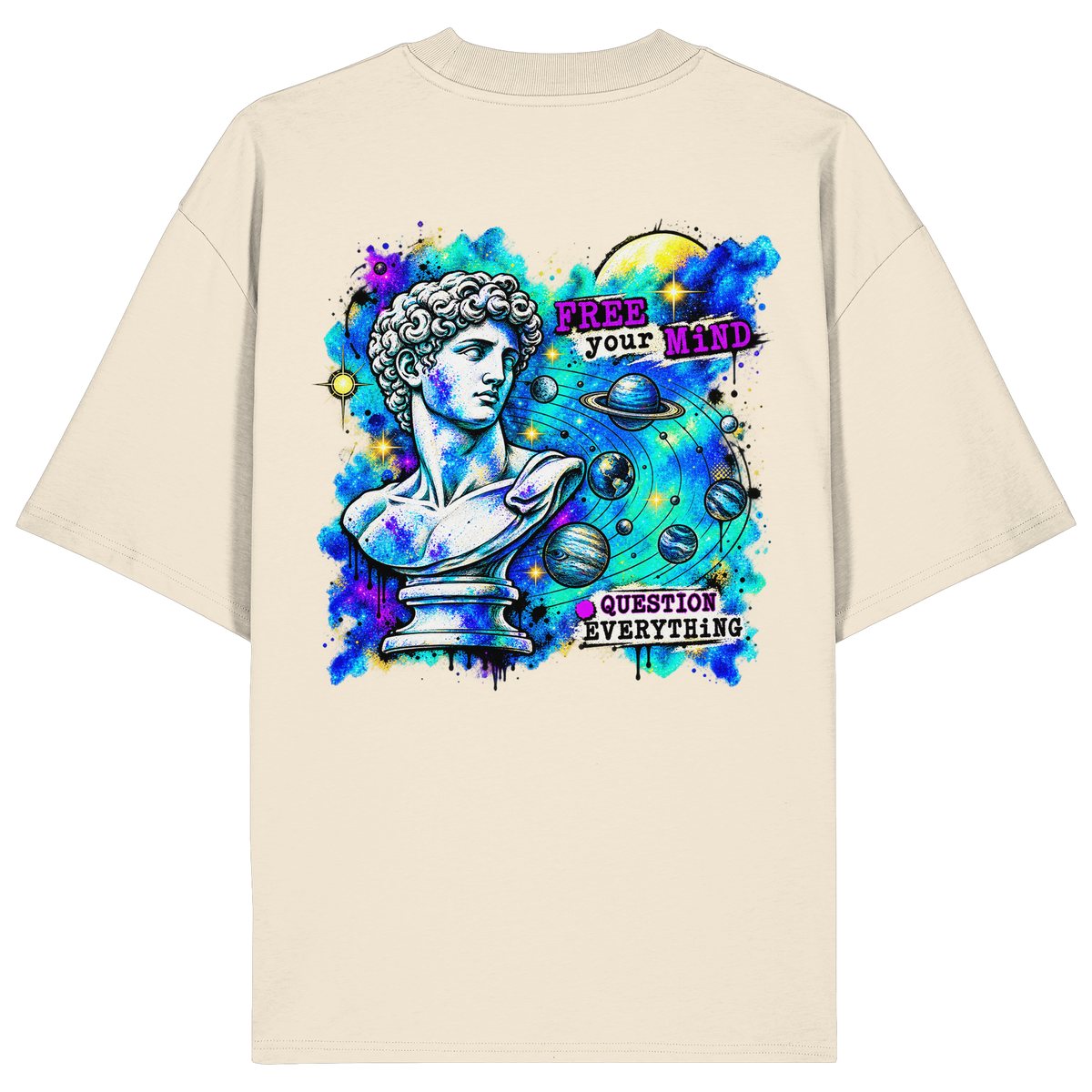 The Philosopher - Organic Oversize Shirt