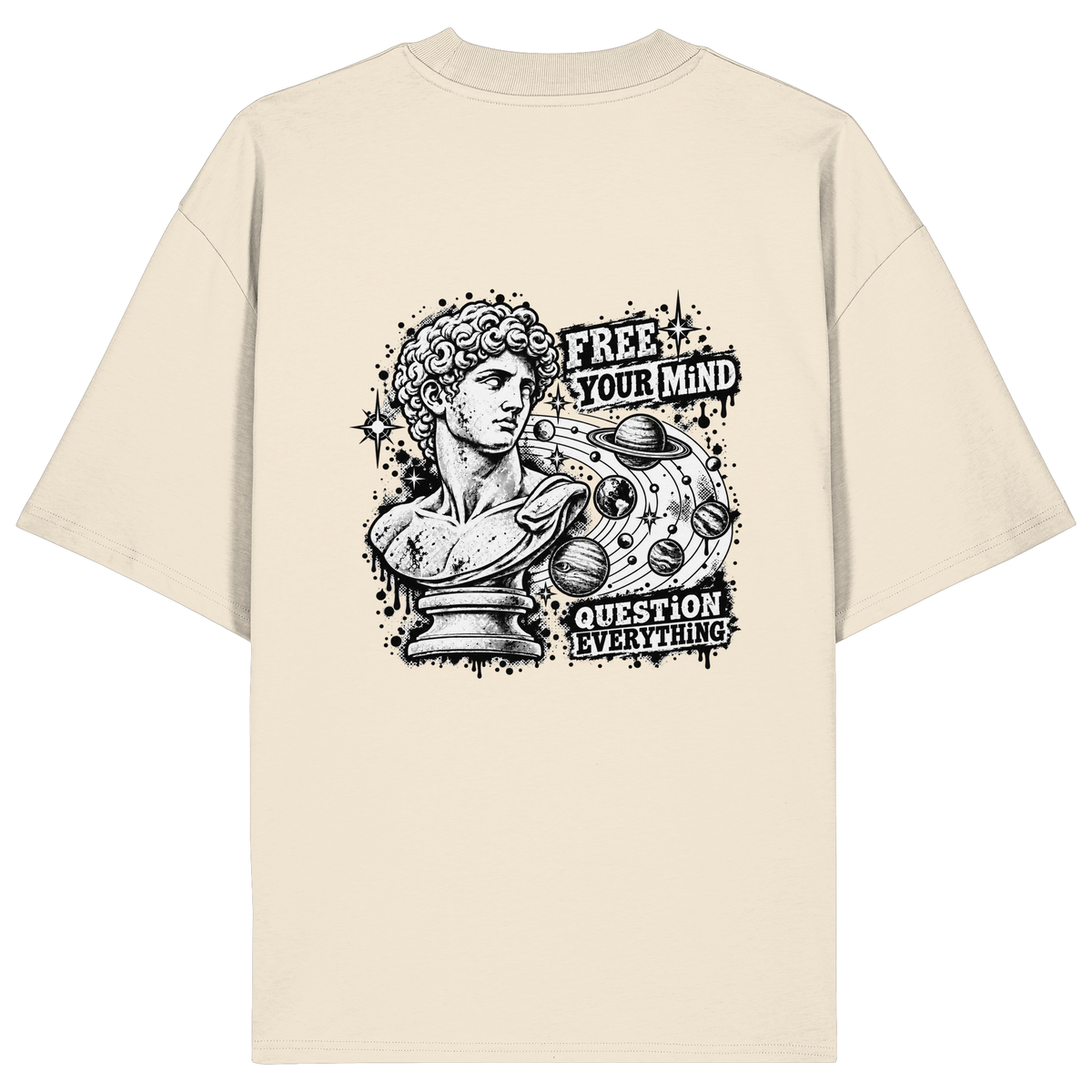 The Philosopher - Organic Oversize Shirt
