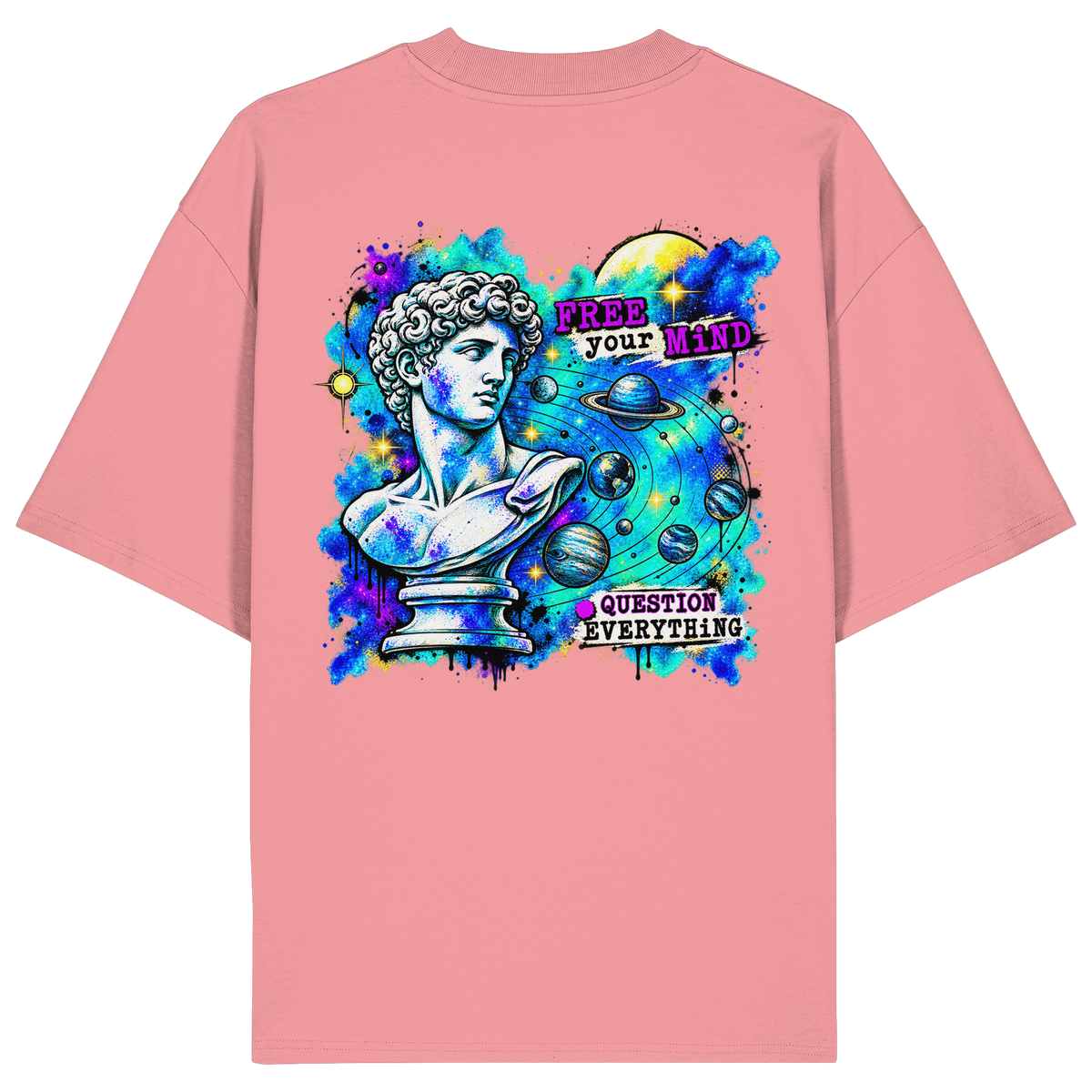 The Philosopher - Organic Oversize Shirt