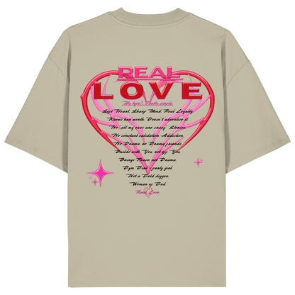 The Real Love - Organic Oversize Shirt