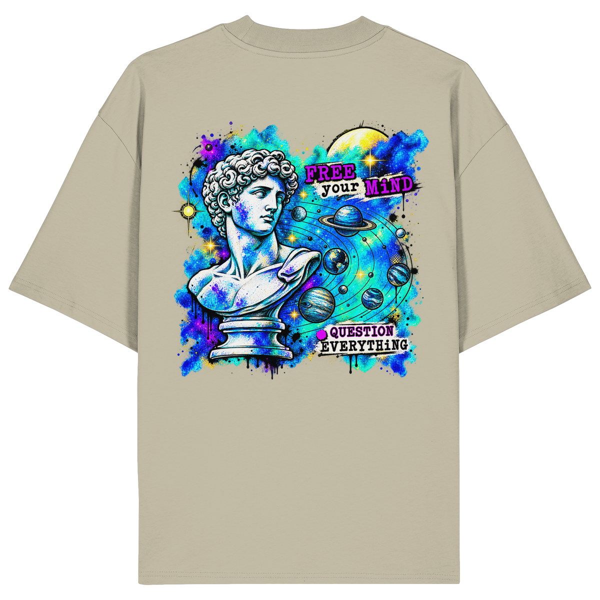 The Philosopher - Organic Oversize Shirt