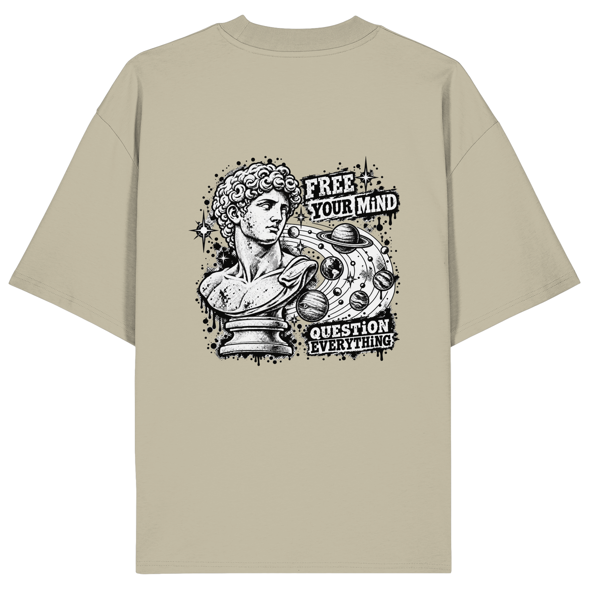 The Philosopher - Organic Oversize Shirt