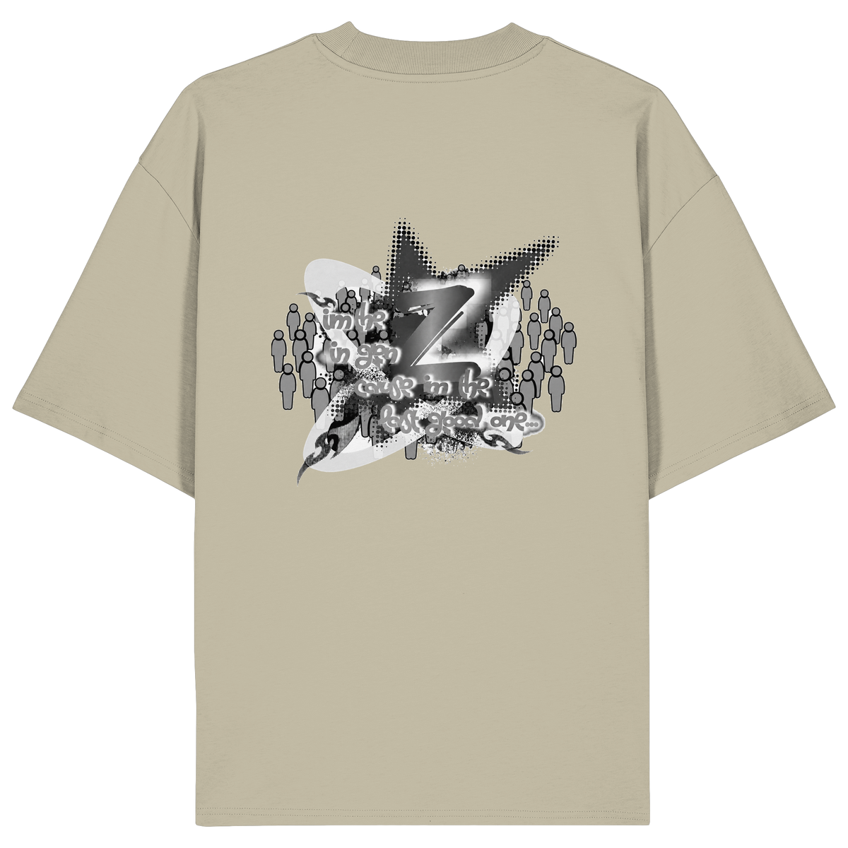 The Rebellion Z BASiCS - Organic Oversize Shirt