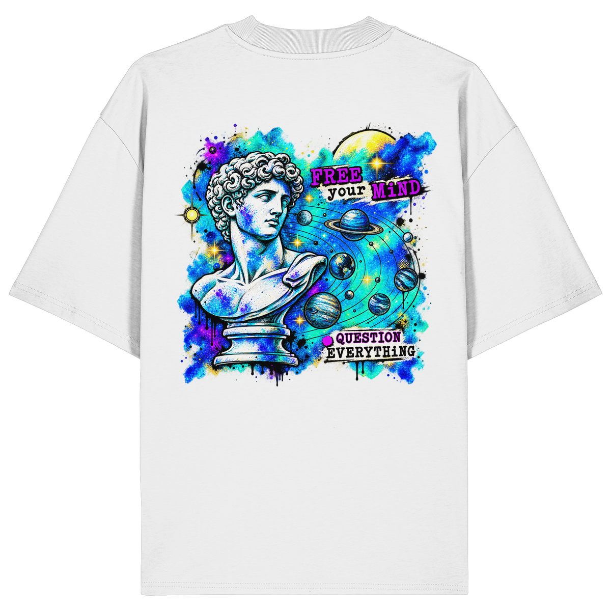 The Philosopher - Organic Oversize Shirt