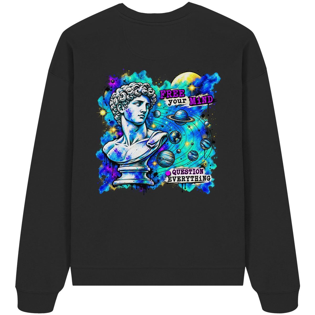 The Philosopher - Organic Oversize Sweatshirt