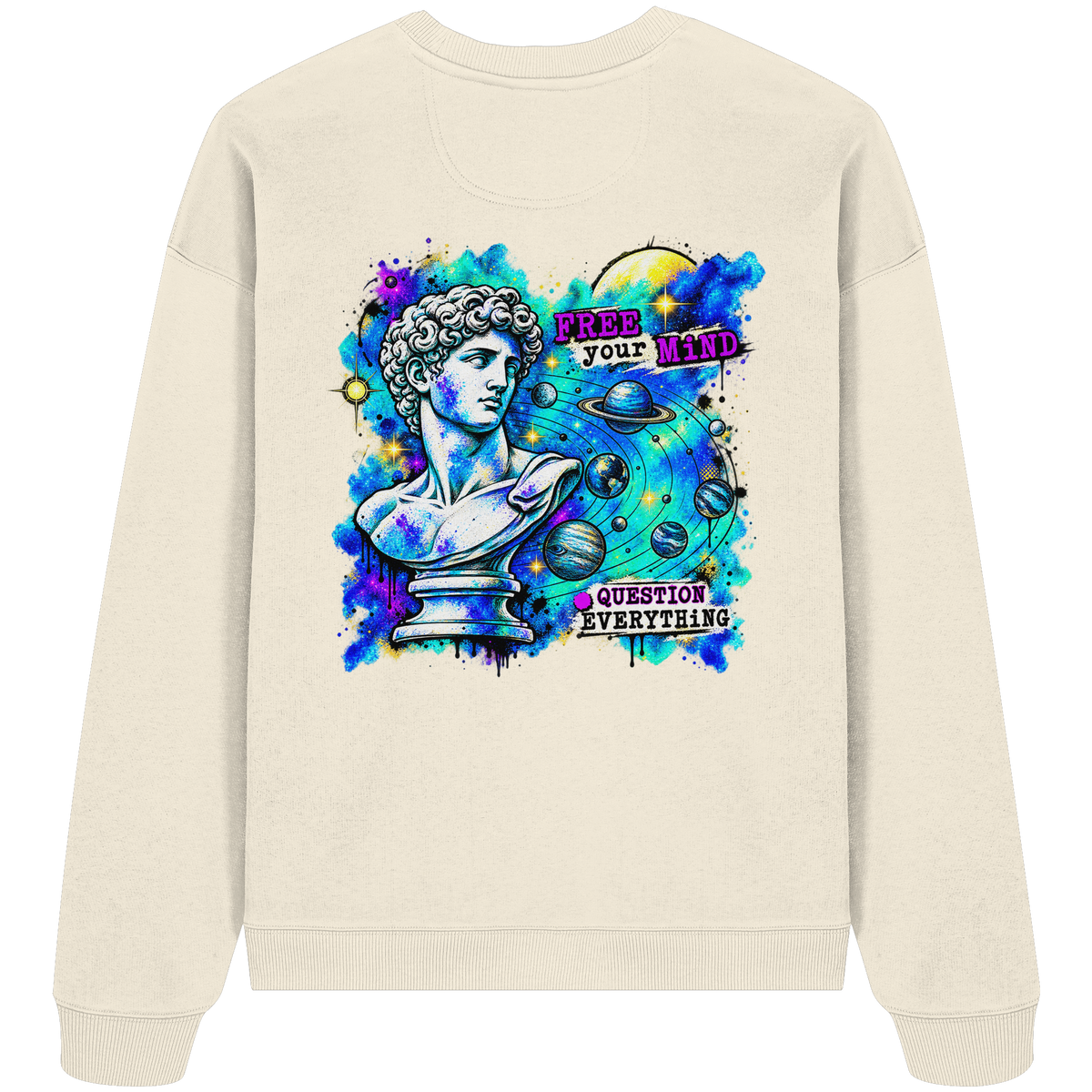 The Philosopher - Organic Oversize Sweatshirt