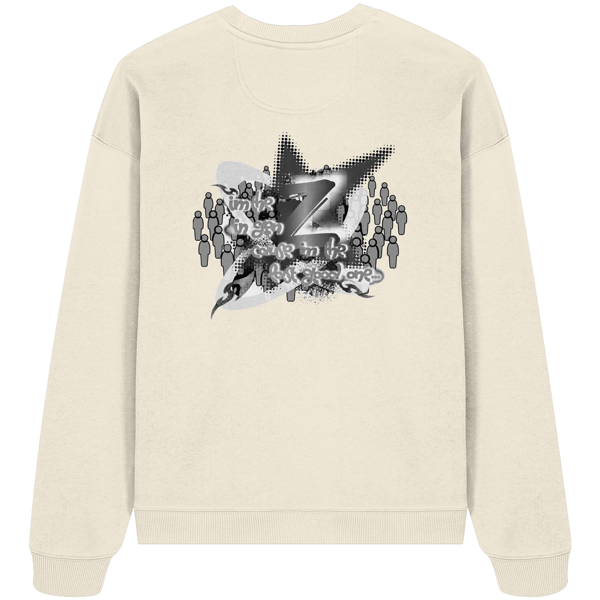 The Rebellion Z BASiC - Organic Oversize Sweatshirt