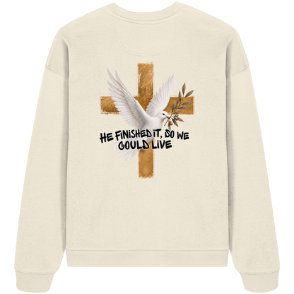 Savior collection  - Organic Oversize Sweatshirt