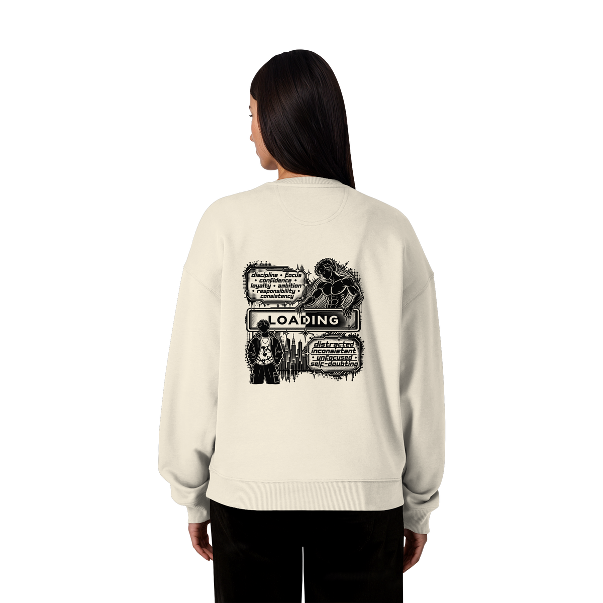 LOADiNG BASiCS - Organic Oversize Sweatshirt