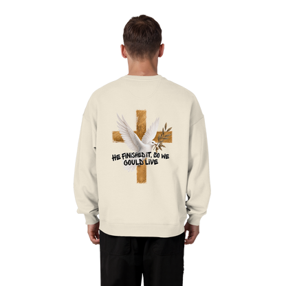 Savior collection  - Organic Oversize Sweatshirt