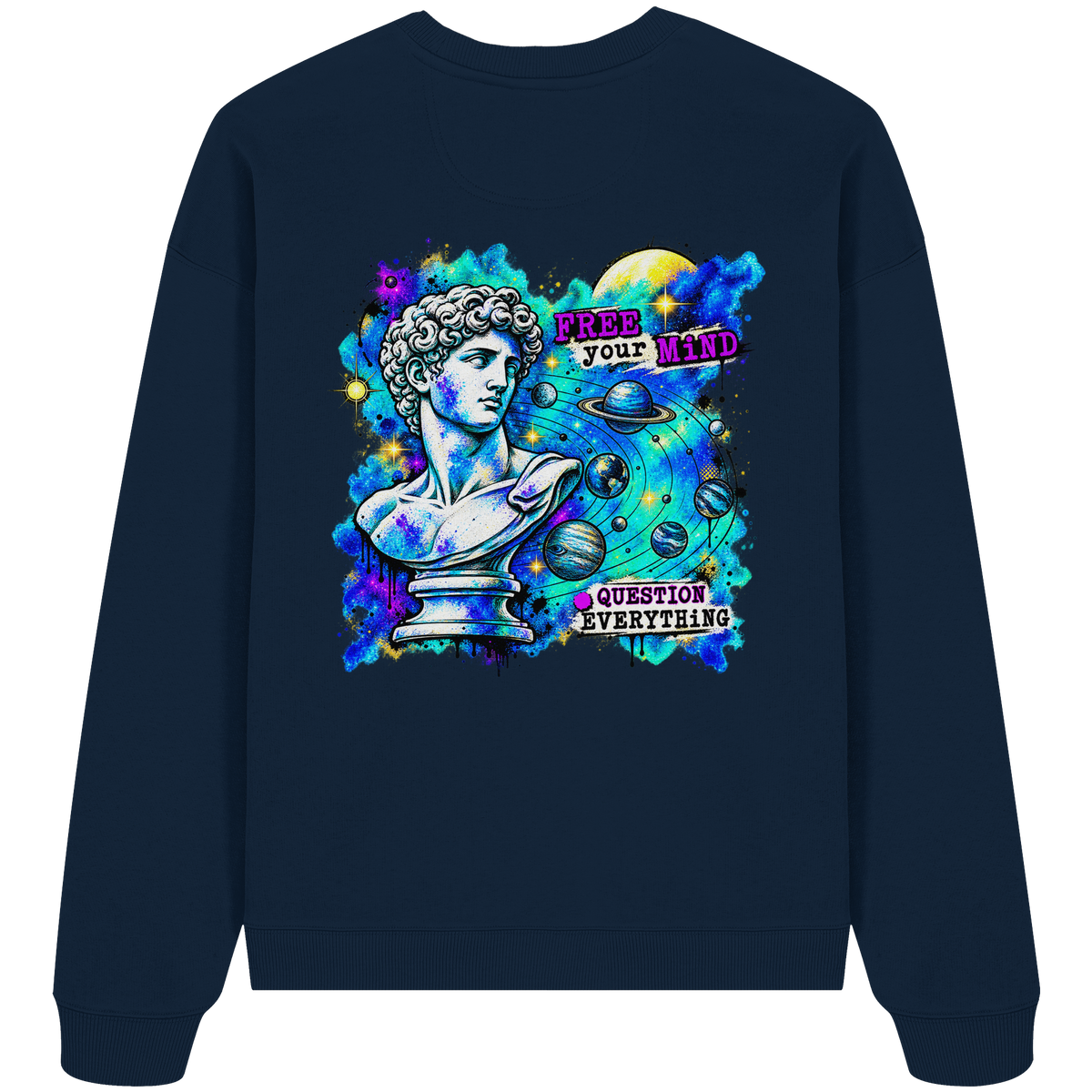 The Philosopher - Organic Oversize Sweatshirt