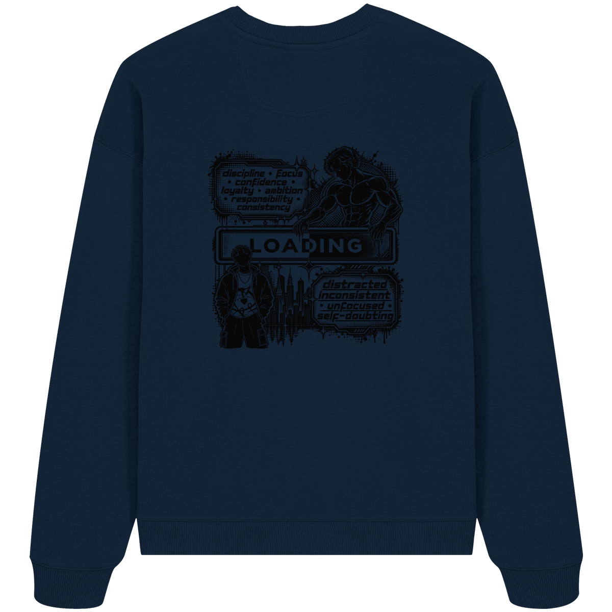 LOADiNG BASiCS - Organic Oversize Sweatshirt