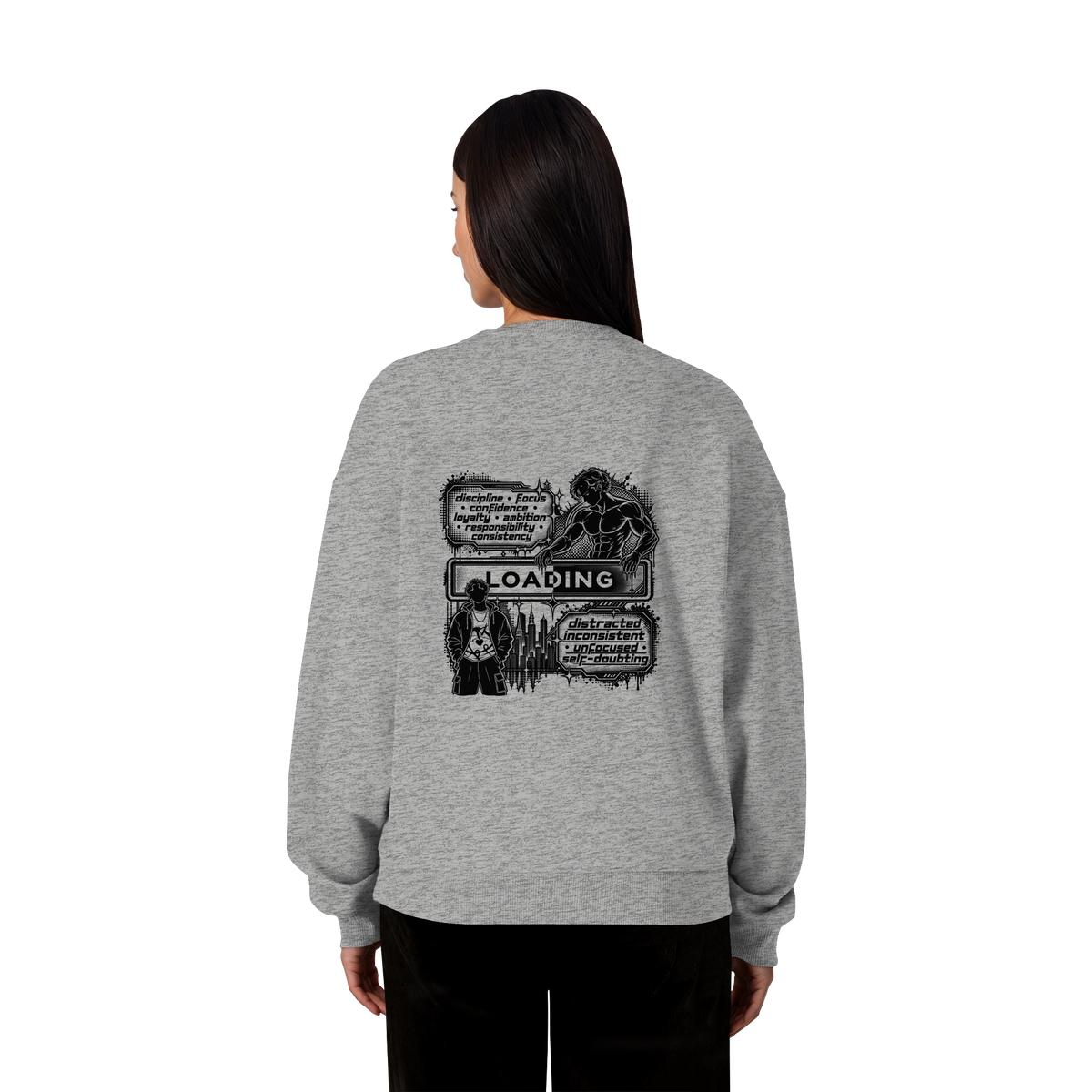 LOADiNG BASiCS - Organic Oversize Sweatshirt