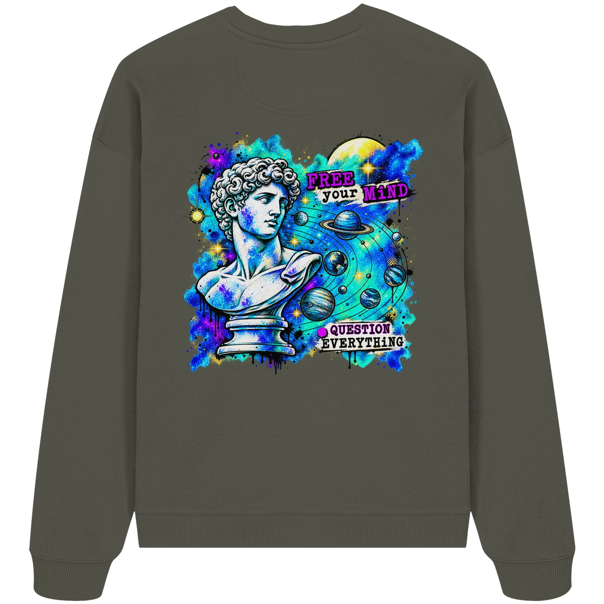 The Philosopher - Organic Oversize Sweatshirt