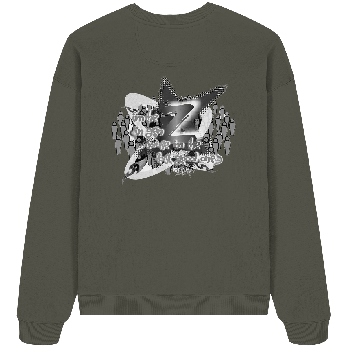 The Rebellion Z BASiC - Organic Oversize Sweatshirt