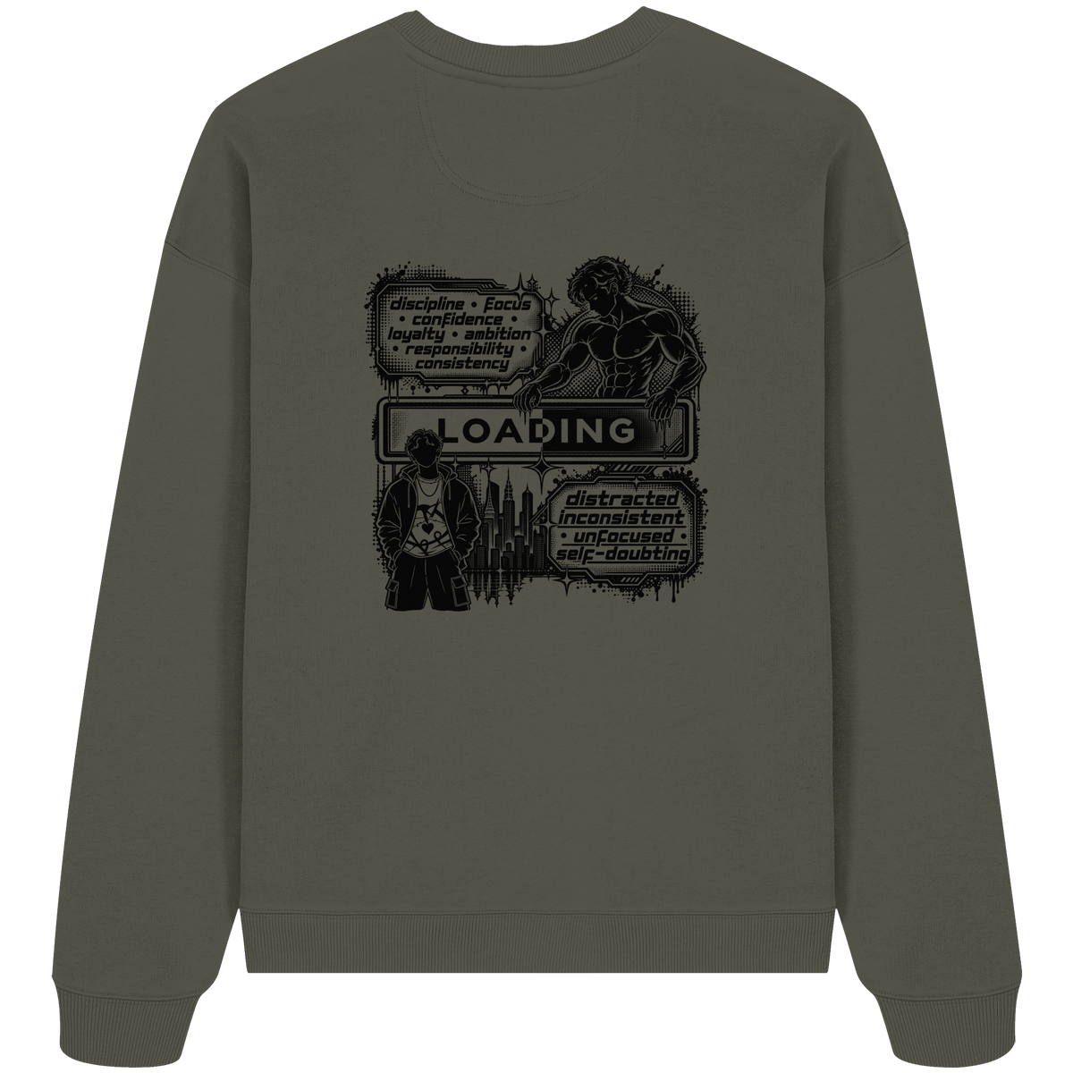 LOADiNG BASiCS - Organic Oversize Sweatshirt