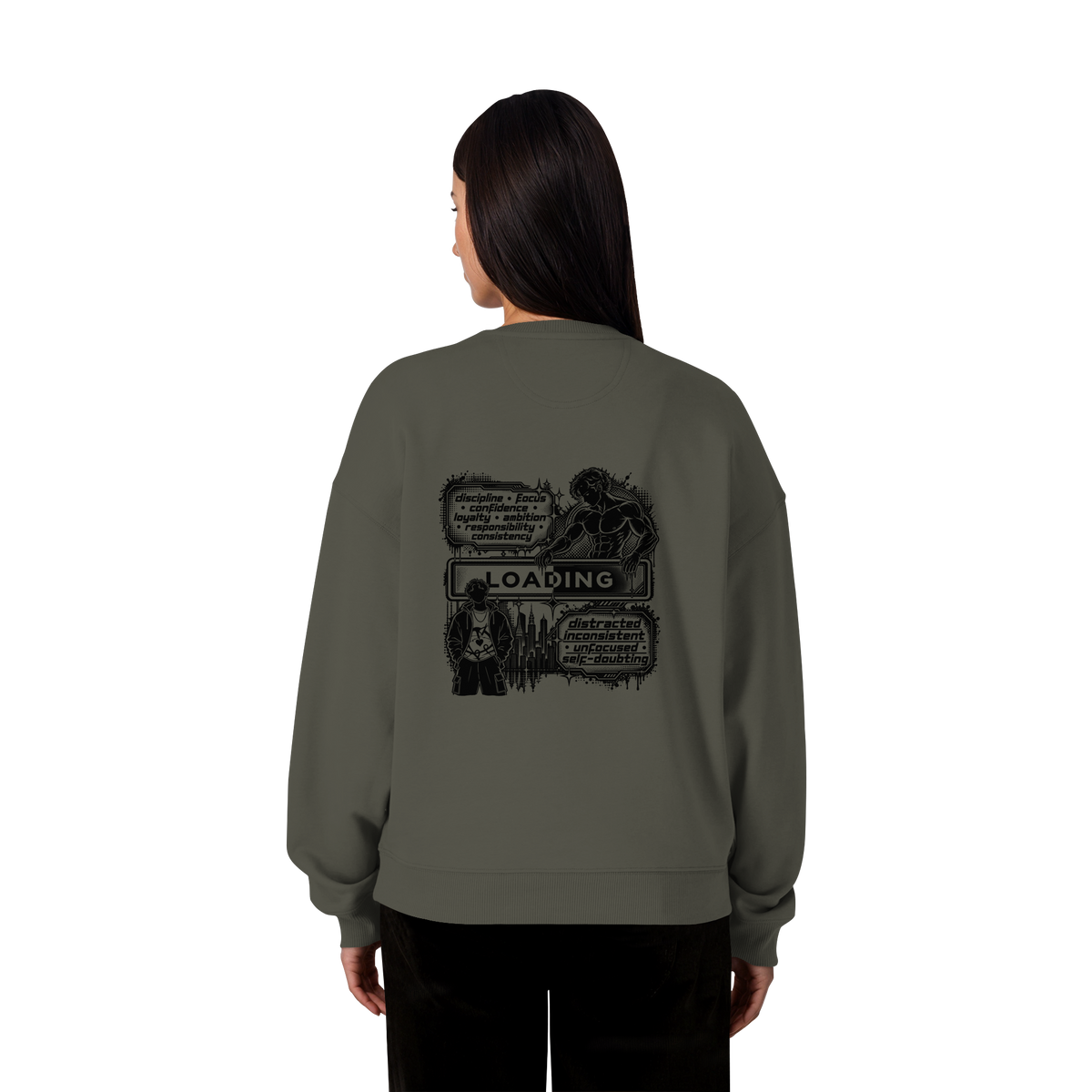 LOADiNG BASiCS - Organic Oversize Sweatshirt