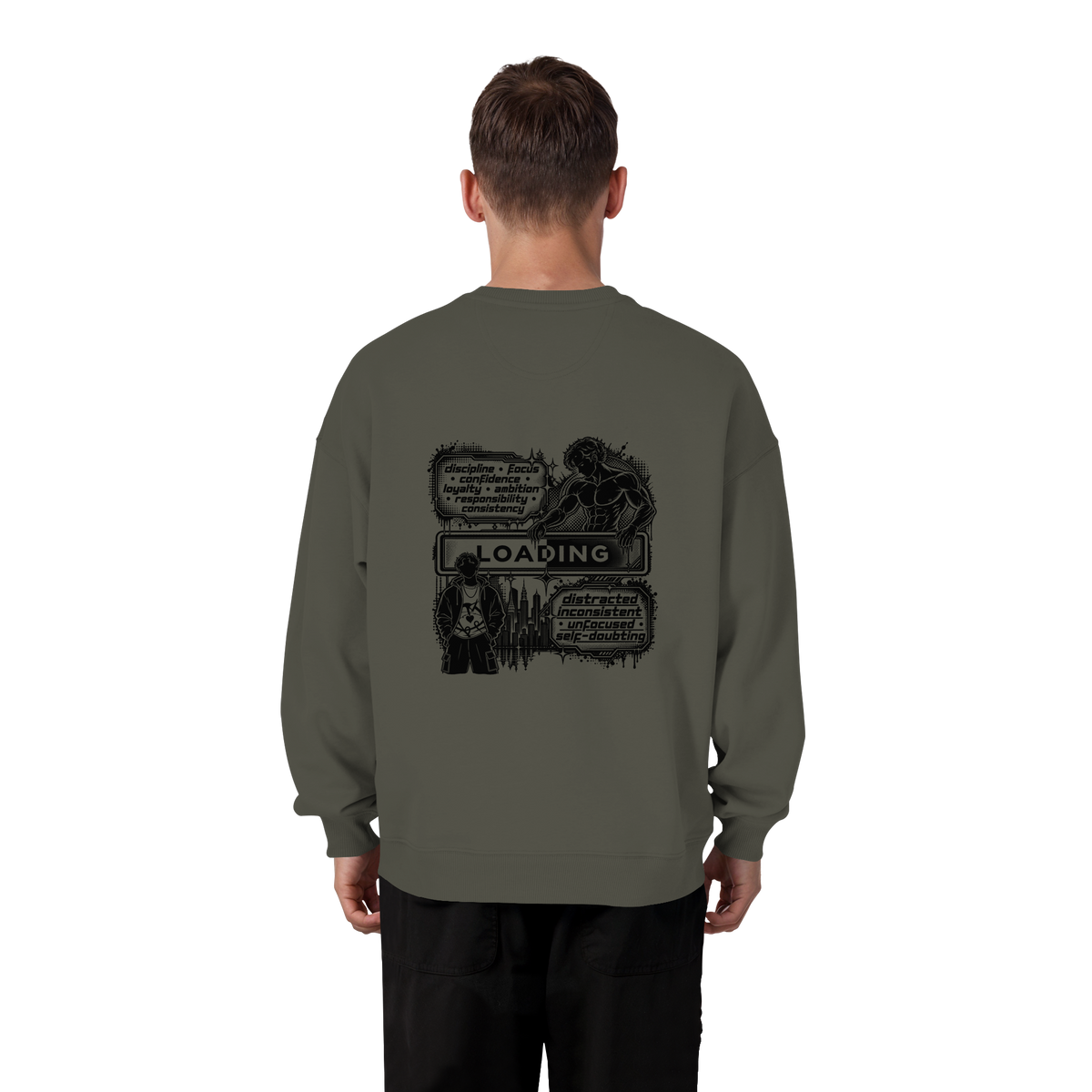 LOADiNG BASiCS - Organic Oversize Sweatshirt
