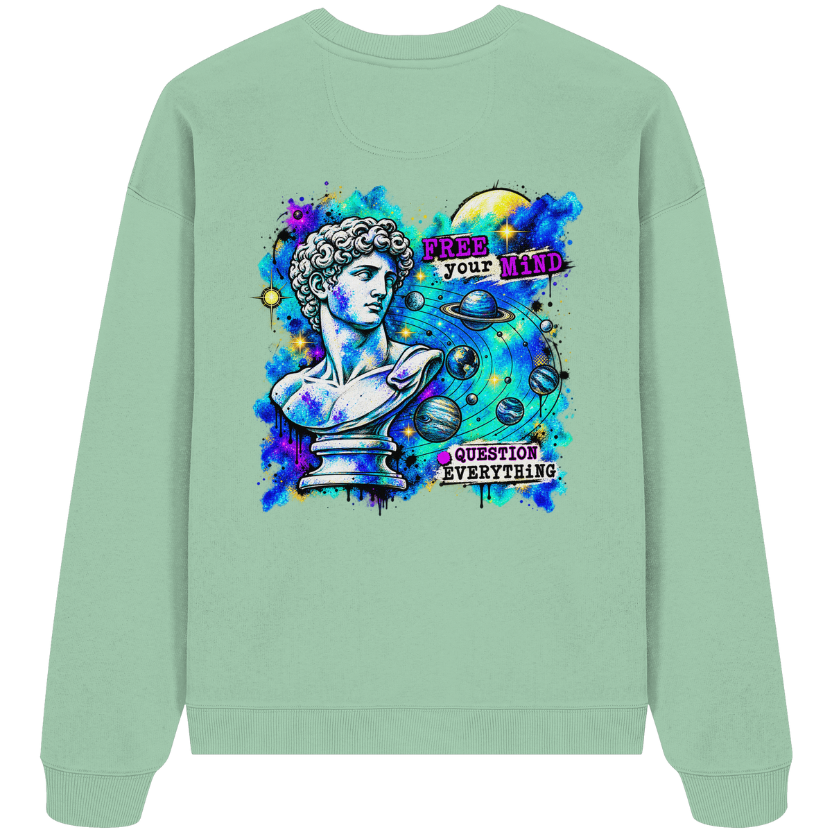 The Philosopher - Organic Oversize Sweatshirt