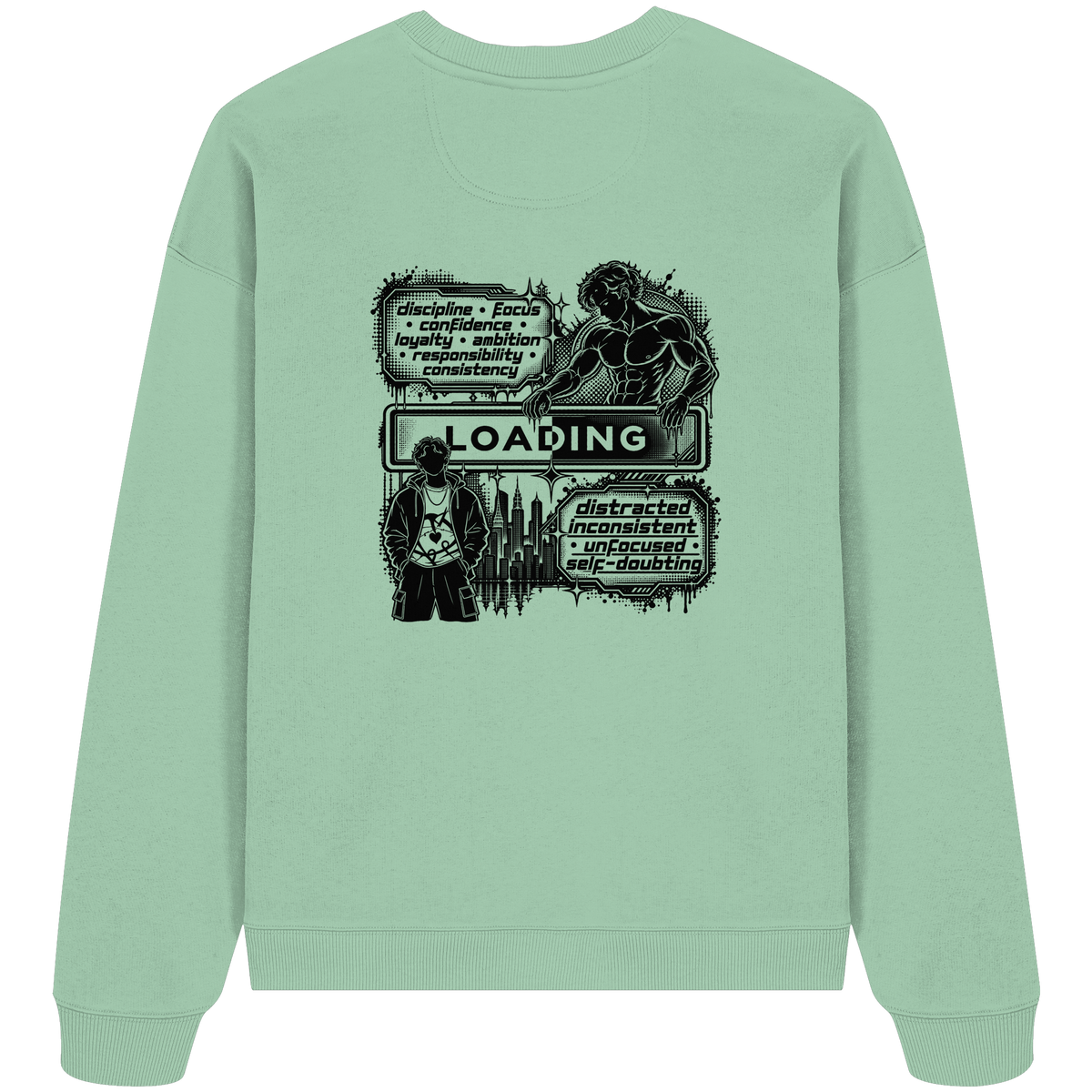 LOADiNG BASiCS - Organic Oversize Sweatshirt