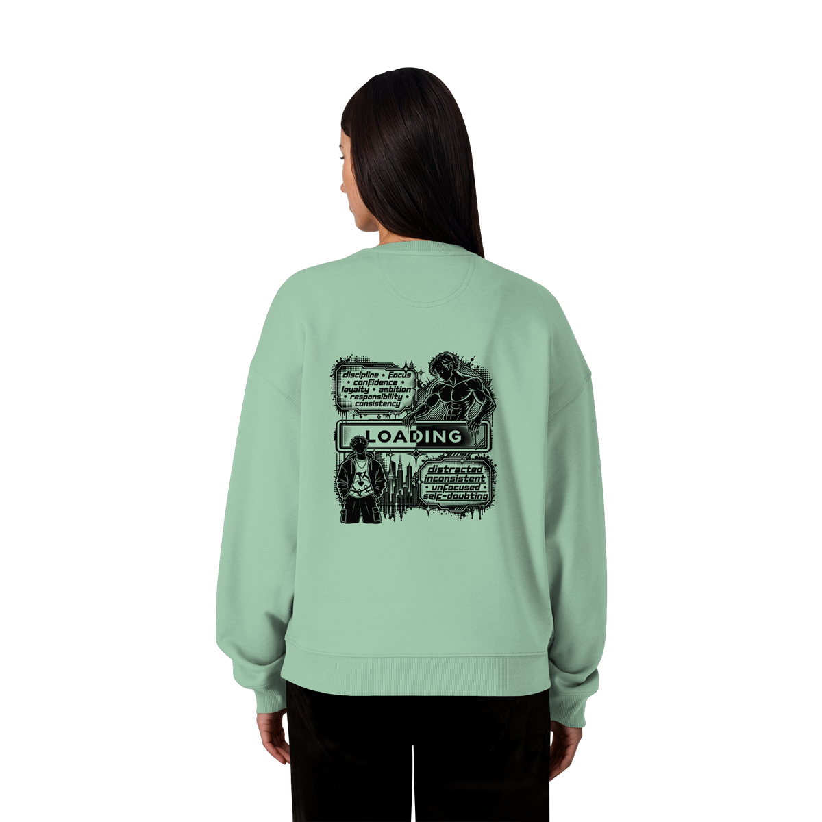 LOADiNG BASiCS - Organic Oversize Sweatshirt