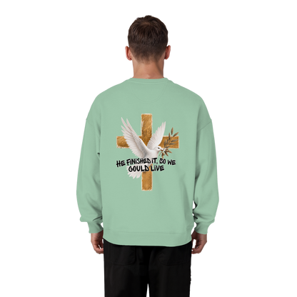 Savior collection  - Organic Oversize Sweatshirt
