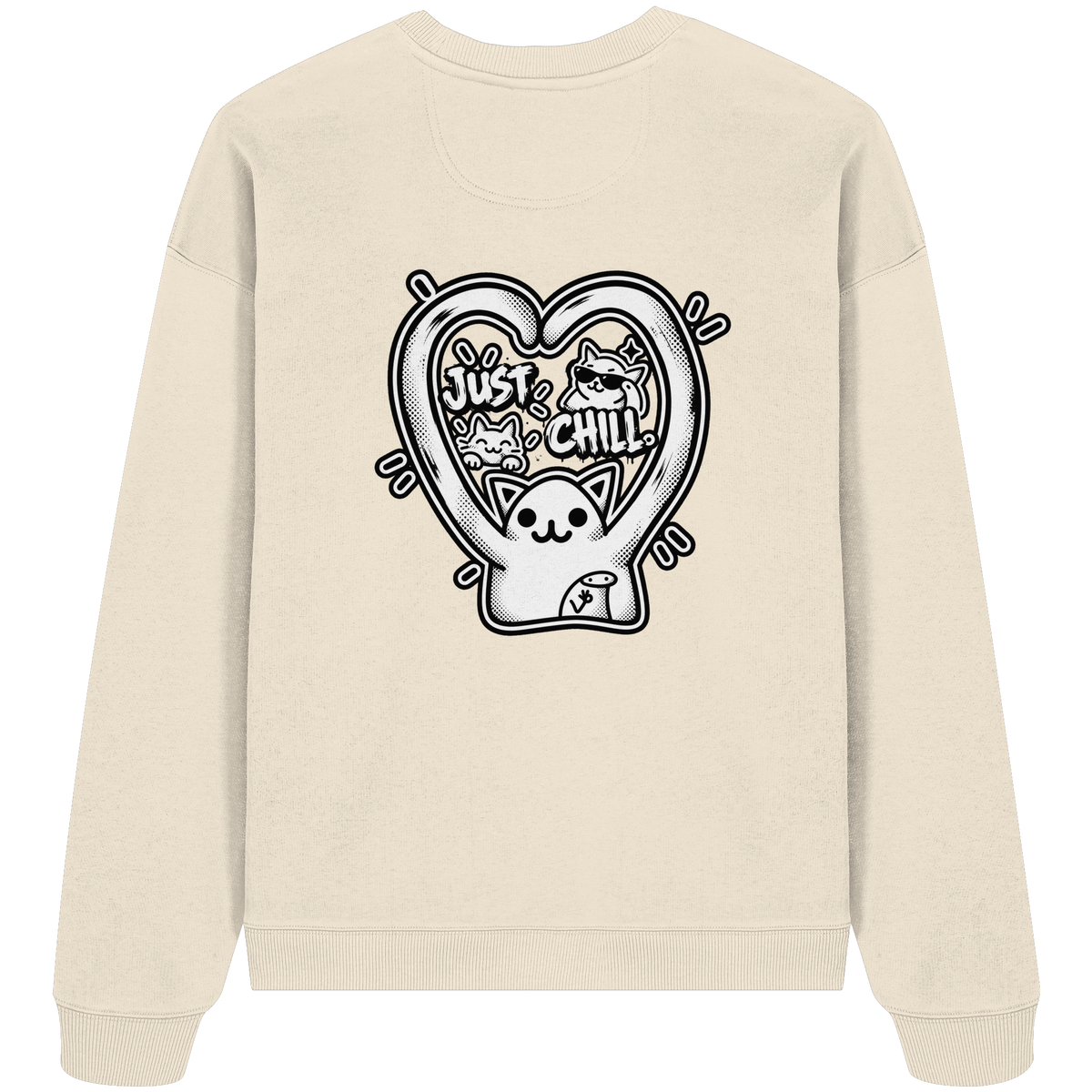 low CORTiSOL - Organic Oversize Sweatshirt