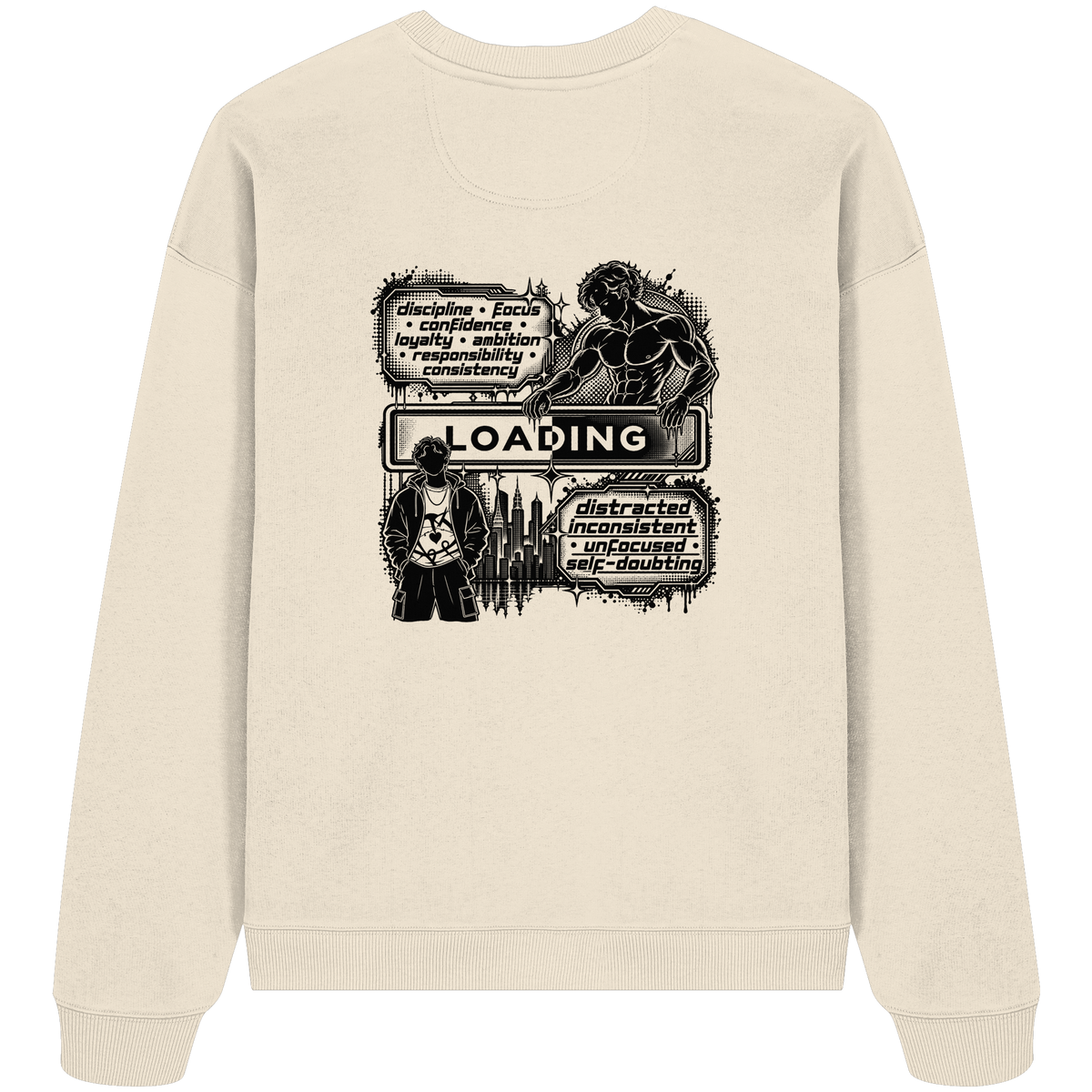 LOADiNG BASiCS - Organic Oversize Sweatshirt