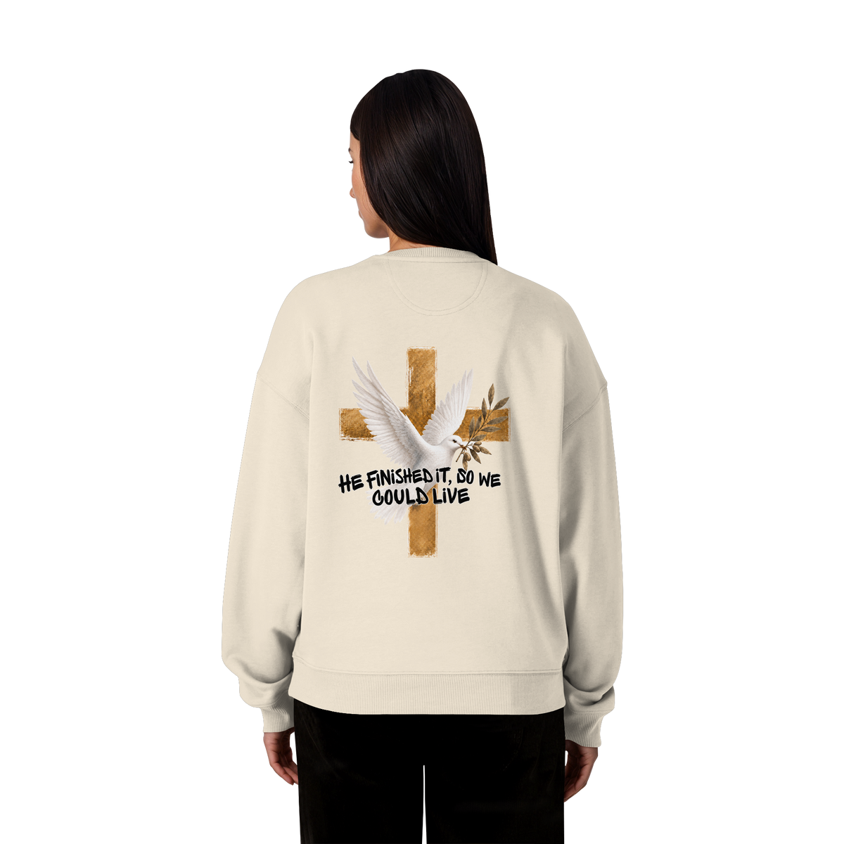 Savior collection  - Organic Oversize Sweatshirt