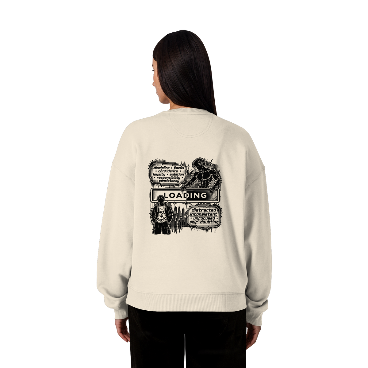 LOADiNG BASiCS - Organic Oversize Sweatshirt