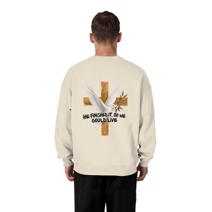 Savior collection  - Organic Oversize Sweatshirt