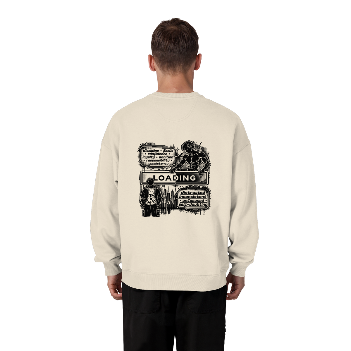 LOADiNG BASiCS - Organic Oversize Sweatshirt