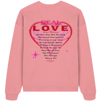 The Real Love - Organic Oversize Sweatshirt
