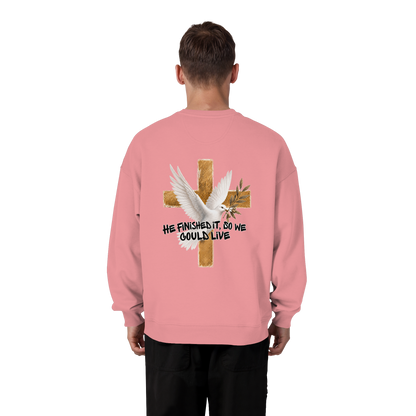 Savior collection  - Organic Oversize Sweatshirt