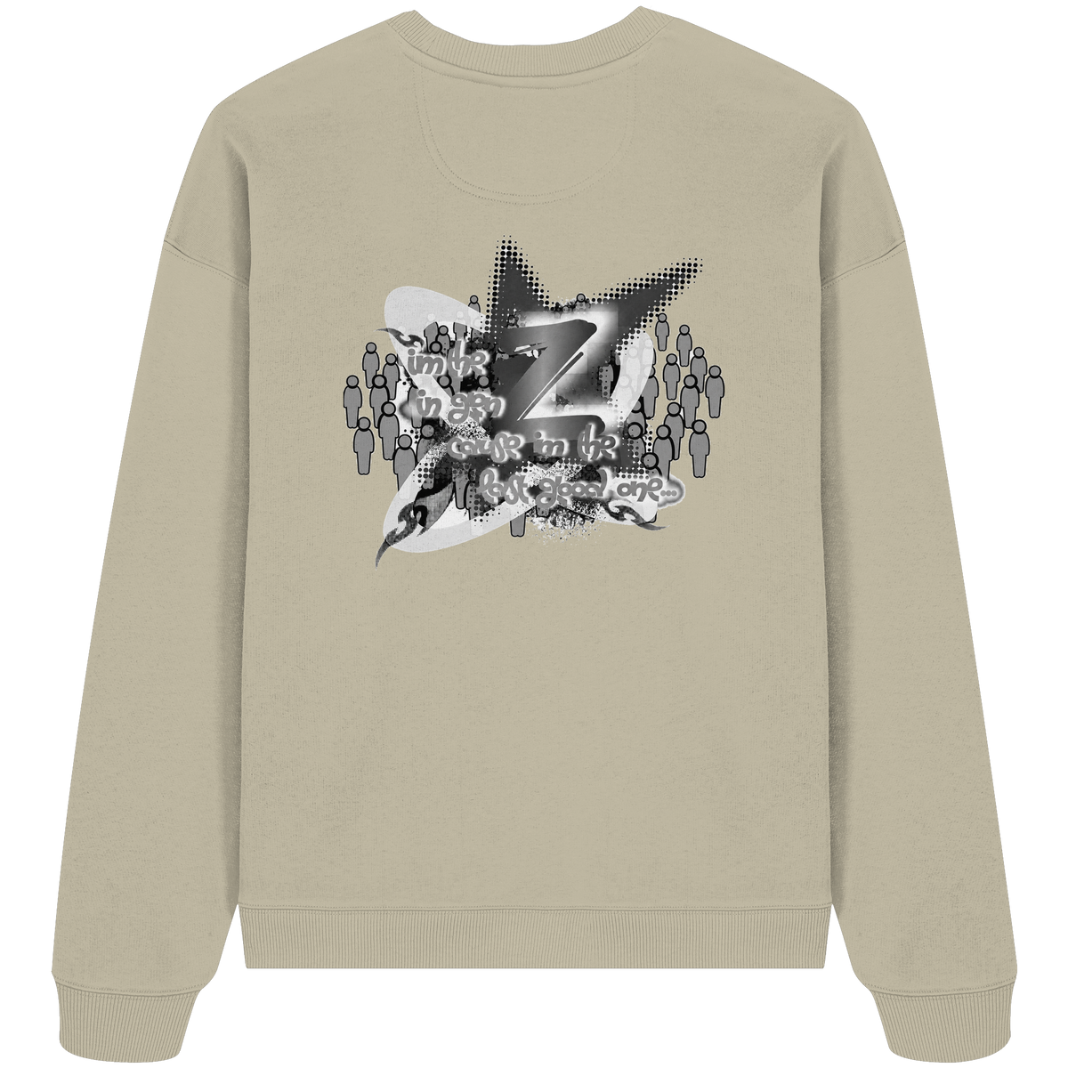 The Rebellion Z BASiC - Organic Oversize Sweatshirt