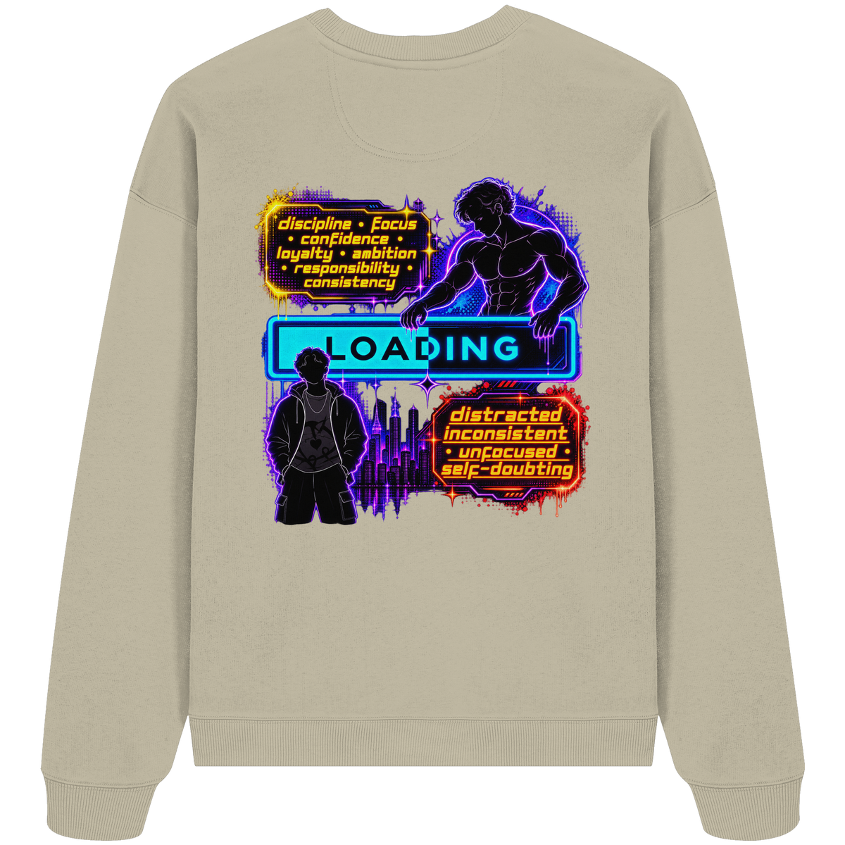 LOADiNG - Organic Oversize Sweatshirt