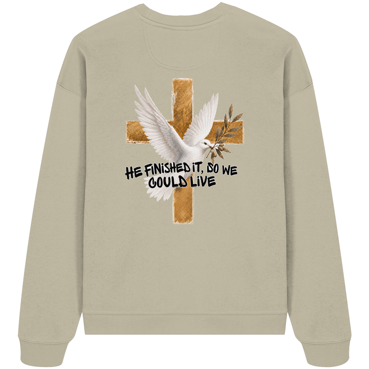 Savior collection  - Organic Oversize Sweatshirt