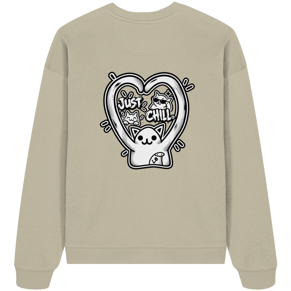 low CORTiSOL - Organic Oversize Sweatshirt