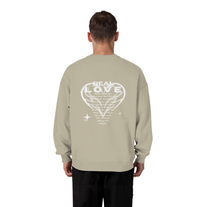 The REAL LOVE BASiCS - Organic Oversize Sweatshirt